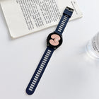 Two-color Silicone Strap Watchband, For Samsung Galaxy Watch4 40mm / 44mm - DealBuddy