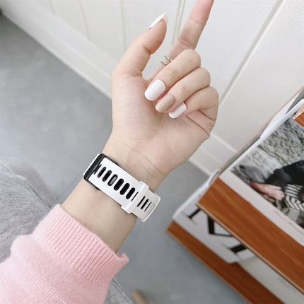 Two-color Silicone Strap Watchband, For Samsung Galaxy Watch4 40mm / 44mm - DealBuddy