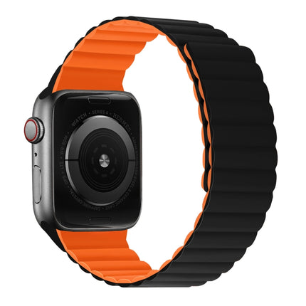 Silicone Magnetic Integrated Long Strap Watchband For Apple Watch Series, 7 41mm / 6&SE&5&4 40mm / 3&2&1 38mm, 7 45mm / 6&SE&5&4 44mm / 3&2&1 42mm - DealBuddy