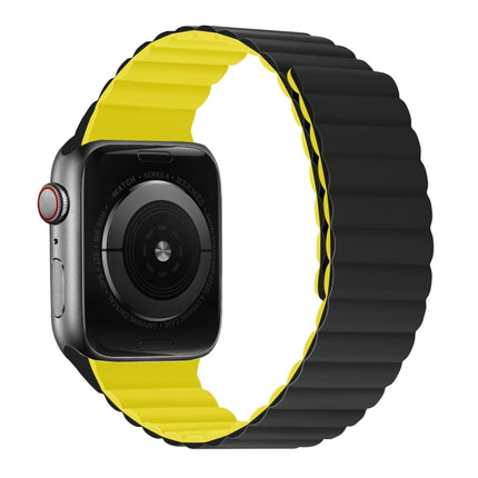 Silicone Magnetic Integrated Long Strap Watchband For Apple Watch Series, 7 41mm / 6&SE&5&4 40mm / 3&2&1 38mm, 7 45mm / 6&SE&5&4 44mm / 3&2&1 42mm - DealBuddy
