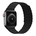 Silicone Magnetic Integrated Long Strap Watchband For Apple Watch Series, 7 41mm / 6&SE&5&4 40mm / 3&2&1 38mm, 7 45mm / 6&SE&5&4 44mm / 3&2&1 42mm - DealBuddy