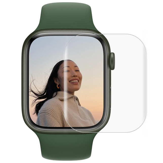 UV Liquid Curved Full Glue Full Screen Tempered Glass Film For Apple Watch Series 9 / 8 / 7 41mm - DealBuddy