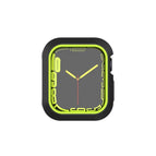 For Apple Watch Series 9 / 8 / 7 41mm / Black + Yellow
