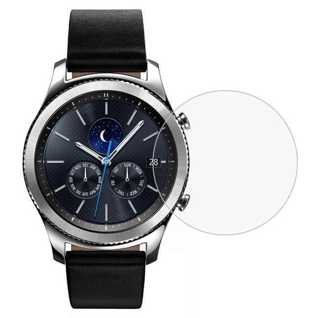 22mm Diametral Universal Tempered Glass Film for Samsung / LG / Sony / Huawei / Garmin - DealBuddy