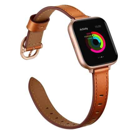 14mm Leather Strap Watchband For Apple Watch Series, 7 41mm / 6&SE&5&4 40mm / 3&2&1 38mm, 7 45mm / 6&SE&5&4 44mm / 3&2&1 42mm - DealBuddy