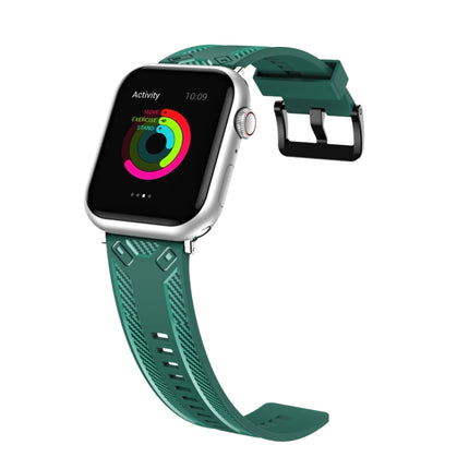 Carbon Fiber Texture Replacement Watchband For Apple Watch Series, 7 41mm / 6&SE&5&4 40mm / 3&2&1 38mm, 7 45mm / 6&SE&5&4 44mm / 3&2&1 42mm - DealBuddy