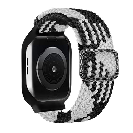 TPU Frame Buckle Braid Integrated Replacement Watchband For Apple Watch Series, 6 & SE & 5 & 4 40mm / 3 & 2 & 1 38mm, 6 & SE & 5 & 4 44mm / 3 & 2 & 1 42mm - DealBuddy