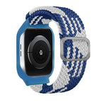 6 & SE & 5 & 4 44mm / 3 & 2 & 1 42mm / Blue and White
