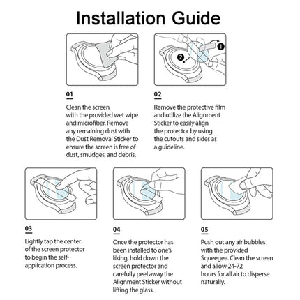 Soft Hydrogel Film Watch Screen Protector, For Samsung Galaxy Watch Active 1 / 2 40mm, For Samsung Galaxy Watch4 Classic 46mm - DealBuddy