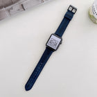 Crazy Horse Texture Matte Replacement Watchband For Apple Watch Series, 7 45mm / 6&SE&5&4 44mm / 3&2&1 42mm, 7 41mm / 6&SE&5&4 40mm / 3&2&1 38mm - DealBuddy
