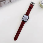 Crazy Horse Texture Matte Replacement Watchband For Apple Watch Series, 7 45mm / 6&SE&5&4 44mm / 3&2&1 42mm, 7 41mm / 6&SE&5&4 40mm / 3&2&1 38mm - DealBuddy