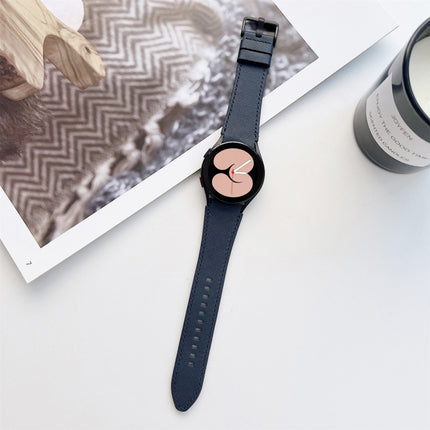 Double-sided Leather Strap Watchband, For Samsung Galaxy Watch4 40mm / 44mm - DealBuddy