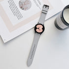 Double-sided Leather Strap Watchband, For Samsung Galaxy Watch4 40mm / 44mm - DealBuddy