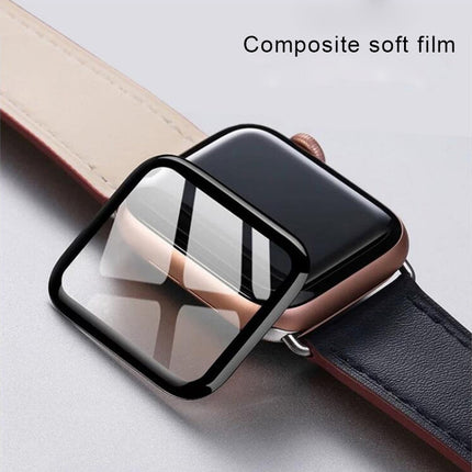 Curved 3D Composite Material Soft Film Screen Protector For Apple Watch Series 6 / 5 / 4 / SE 3 / SE 2 / SE 1 40mm, For Apple Watch Series 7 41mm, For Apple Watch Series 7 45mm, For Apple Watch Series 6&SE&5&4 40mm, For Apple Watch Series 6&SE&5&4 44mm - DealBuddy