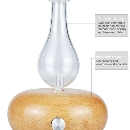 Wood Essential Oil Diffuser Aromatherapy Machine, EU Plug, UK Plug - DealBuddy
