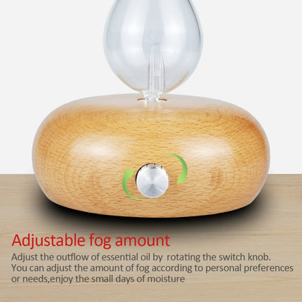 Wood Essential Oil Diffuser Aromatherapy Machine, EU Plug, UK Plug - DealBuddy
