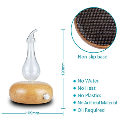 Wood Essential Oil Diffuser Aromatherapy Machine, EU Plug, UK Plug - DealBuddy