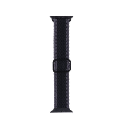 Adjustable Striped Woven Nylon Strap Watchband For Apple Watch Series, 7 41mm / 6&SE&5&4 40mm / 3&2&1 38mm, 7 45mm / 6&SE&5&4 44mm / 3&2&1 42mm - DealBuddy