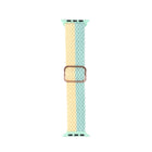 Adjustable Striped Woven Nylon Strap Watchband For Apple Watch Series, 7 41mm / 6&SE&5&4 40mm / 3&2&1 38mm, 7 45mm / 6&SE&5&4 44mm / 3&2&1 42mm - DealBuddy