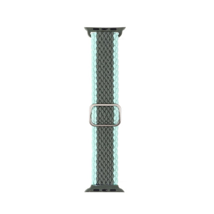 Adjustable Striped Woven Nylon Strap Watchband For Apple Watch Series, 7 41mm / 6&SE&5&4 40mm / 3&2&1 38mm, 7 45mm / 6&SE&5&4 44mm / 3&2&1 42mm - DealBuddy
