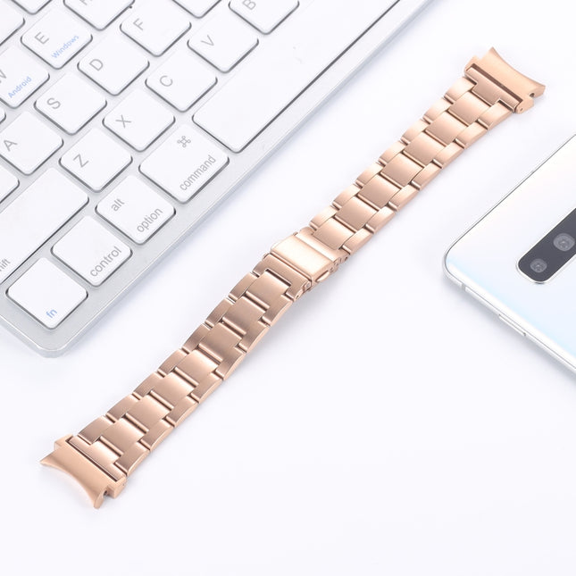Three-bead Small Waist Steel Strap Watchband