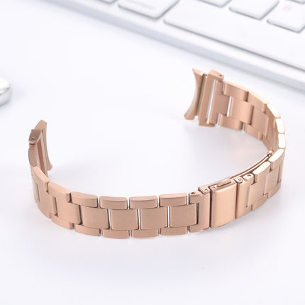 Three-bead Small Waist Steel Strap Watchband, For Samsung Galaxy Watch4 40mm / 44mm - DealBuddy