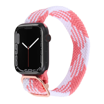 Nylon Braid Strap Watchband For Apple Watch Series, 7 41mm / 6&SE&5&4 40mm / 3&2&1 38mm - DealBuddy