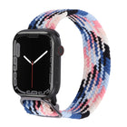 Nylon Braid Strap Watchband For Apple Watch Series, 7 41mm / 6&SE&5&4 40mm / 3&2&1 38mm - DealBuddy