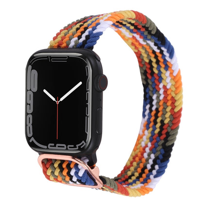 Nylon Braid Strap Watchband For Apple Watch Series, 7 41mm / 6&SE&5&4 40mm / 3&2&1 38mm - DealBuddy
