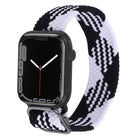 Nylon Braid Strap Watchband For Apple Watch Series, 7 41mm / 6&SE&5&4 40mm / 3&2&1 38mm - DealBuddy