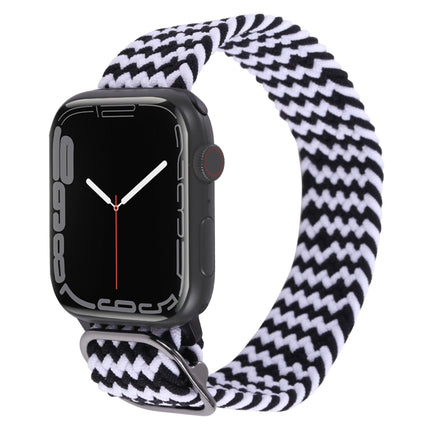 Nylon Braid Strap Watchband For Apple Watch Series, 7 41mm / 6&SE&5&4 40mm / 3&2&1 38mm - DealBuddy