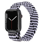 Nylon Braid Strap Watchband For Apple Watch Series, 7 41mm / 6&SE&5&4 40mm / 3&2&1 38mm - DealBuddy