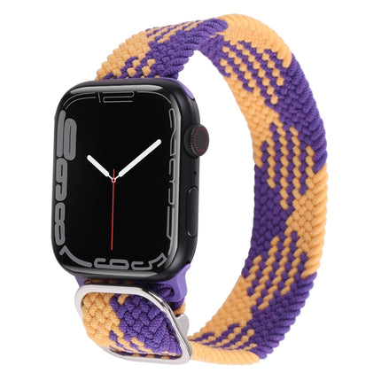 Nylon Braid Strap Watchband For Apple Watch Series, 7 41mm / 6&SE&5&4 40mm / 3&2&1 38mm - DealBuddy