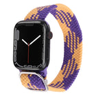 Nylon Braid Strap Watchband For Apple Watch Series, 7 41mm / 6&SE&5&4 40mm / 3&2&1 38mm - DealBuddy