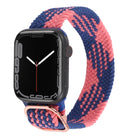 Nylon Braid Strap Watchband For Apple Watch Series, 7 41mm / 6&SE&5&4 40mm / 3&2&1 38mm - DealBuddy