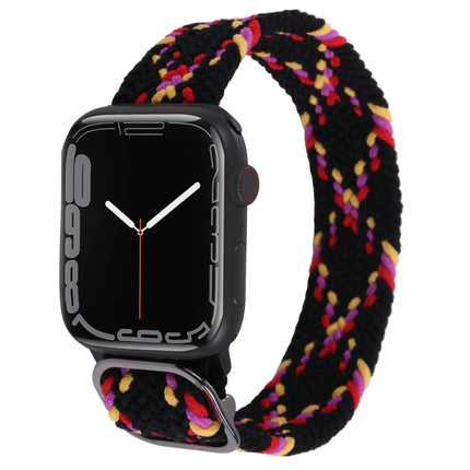 Nylon Braid Strap Watchband For Apple Watch Series, 7 45mm / 6&SE&5&4 44mm / 3&2&1 42mm - DealBuddy