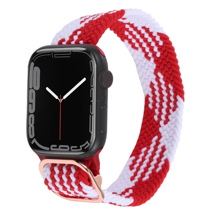 Nylon Braid Strap Watchband For Apple Watch Series, 7 45mm / 6&SE&5&4 44mm / 3&2&1 42mm - DealBuddy