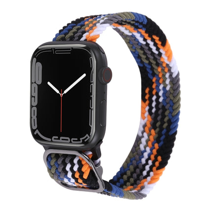 Nylon Braid Strap Watchband For Apple Watch Series, 7 45mm / 6&SE&5&4 44mm / 3&2&1 42mm - DealBuddy