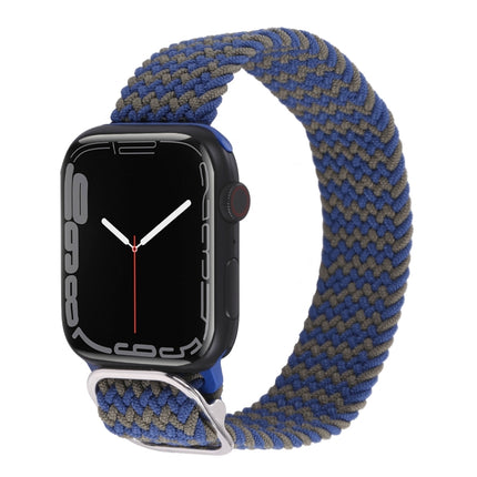 Nylon Braid Strap Watchband For Apple Watch Series, 7 45mm / 6&SE&5&4 44mm / 3&2&1 42mm - DealBuddy