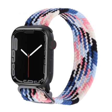 Nylon Braid Strap Watchband For Apple Watch Series, 7 45mm / 6&SE&5&4 44mm / 3&2&1 42mm - DealBuddy