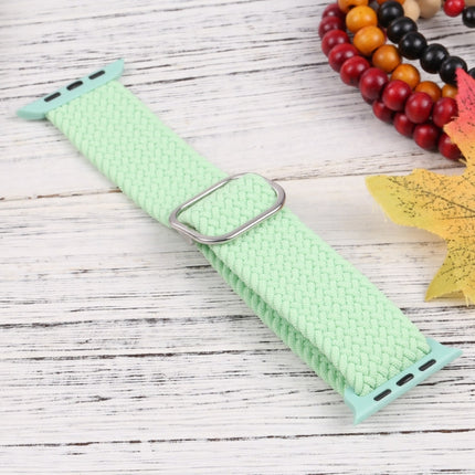 Nylon Braid Strap Watchband For Apple Watch Series, 7 45mm / 6&SE&5&4 44mm / 3&2&1 42mm - DealBuddy