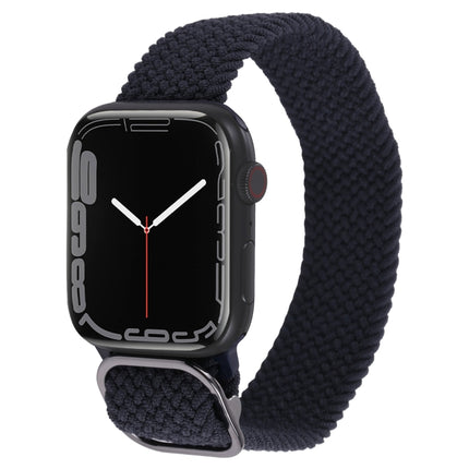 Nylon Braid Strap Watchband For Apple Watch Series, 7 45mm / 6&SE&5&4 44mm / 3&2&1 42mm - DealBuddy