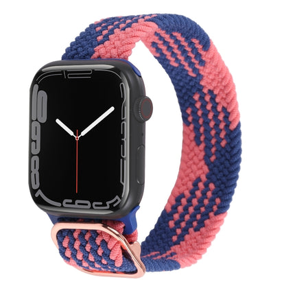 Nylon Braid Strap Watchband For Apple Watch Series, 7 45mm / 6&SE&5&4 44mm / 3&2&1 42mm - DealBuddy