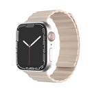 Mutural Liquid Silicone Magnetic Strap Watchband For Apple Watch Series, 7 41mm / 6&SE&5&4 40mm / 3&2&1 38mm, 7 45mm / 6&SE&5&4 44mm / 3&2&1 42mm - DealBuddy
