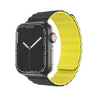 Mutural Moran Series Liquid Silicone Magnetic Strap Watchband For Apple Watch Series, 7 41mm / 6&SE&5&4 40mm / 3&2&1 38mm, 7 45mm / 6&SE&5&4 44mm / 3&2&1 42mm - DealBuddy