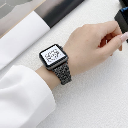 Small Waist Carbon Fiber Strap Watchband For Apple Watch Series - DealBuddy