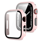 2 in 1 PC Frame + Tempered Glass Protector Case, For Apple Watch Series 9 / 8 / 7 41mm, For Apple Watch Series 8 / 7 45mm - DealBuddy