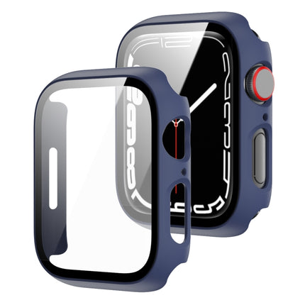2 in 1 PC Frame + Tempered Glass Protector Case, For Apple Watch Series 9 / 8 / 7 41mm, For Apple Watch Series 8 / 7 45mm - DealBuddy