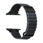 Magnetic Leather Strap Watchband For Apple Watch Series, 7 41mm / 6&SE&5&4 40mm / 3&2&1 38mm, 7 45mm / 6&SE&5&4 44mm / 3&2&1 42mm - DealBuddy
