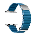 7 41mm / 6&SE&5&4 40mm / 3&2&1 38mm / Silver Buckle Cape Blue